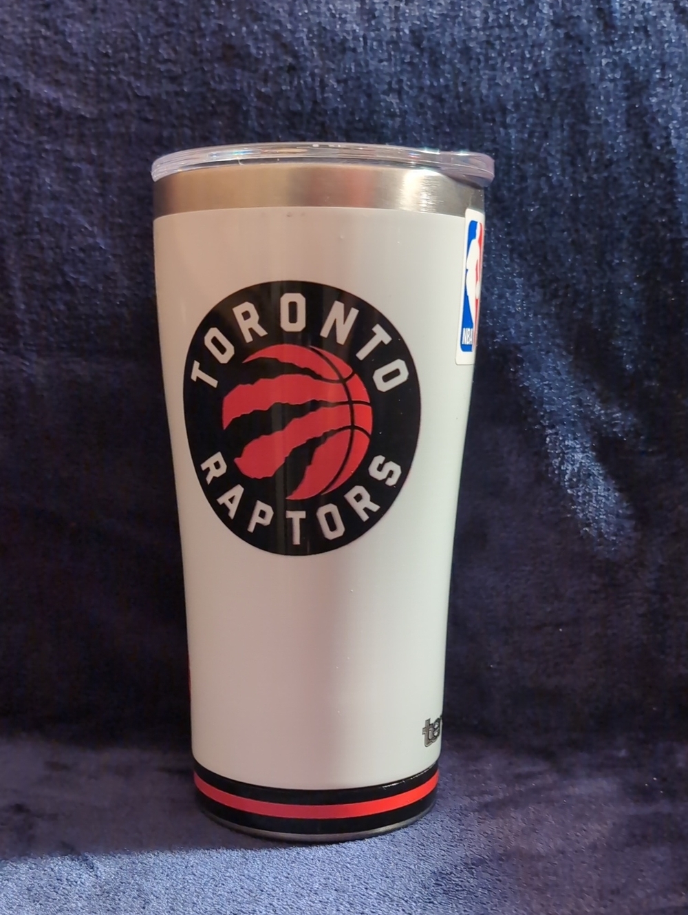 Toronto Raptors White & Red Insulated Travel Tumbler - Team Logo